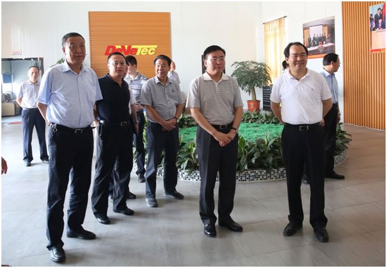 內(nèi)蒙古包頭市考察團(tuán)蒞揭考察中德金屬生態(tài)城